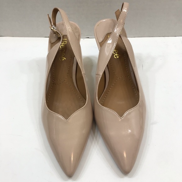 J.Renee’ sweetheart top line sling back - Picture 2 of 7